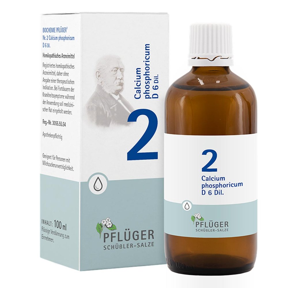 Homöopathisches Laboratorium Alexander Pflüger Gmb Biochemie Pflüger 2 Calcium phosphoricum D6 Tropfen 06323773