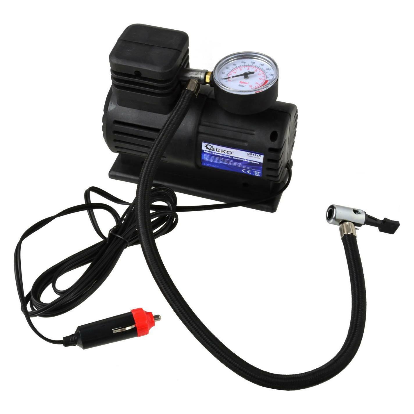 GEKO MINI KOMPRESOR SAMOCHODOWY (20) G01115 (20 Bar) (5901477106279)
