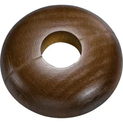 Holz-Einzelrosette Typ Schwarzwald Buche dunkel - 15 mm