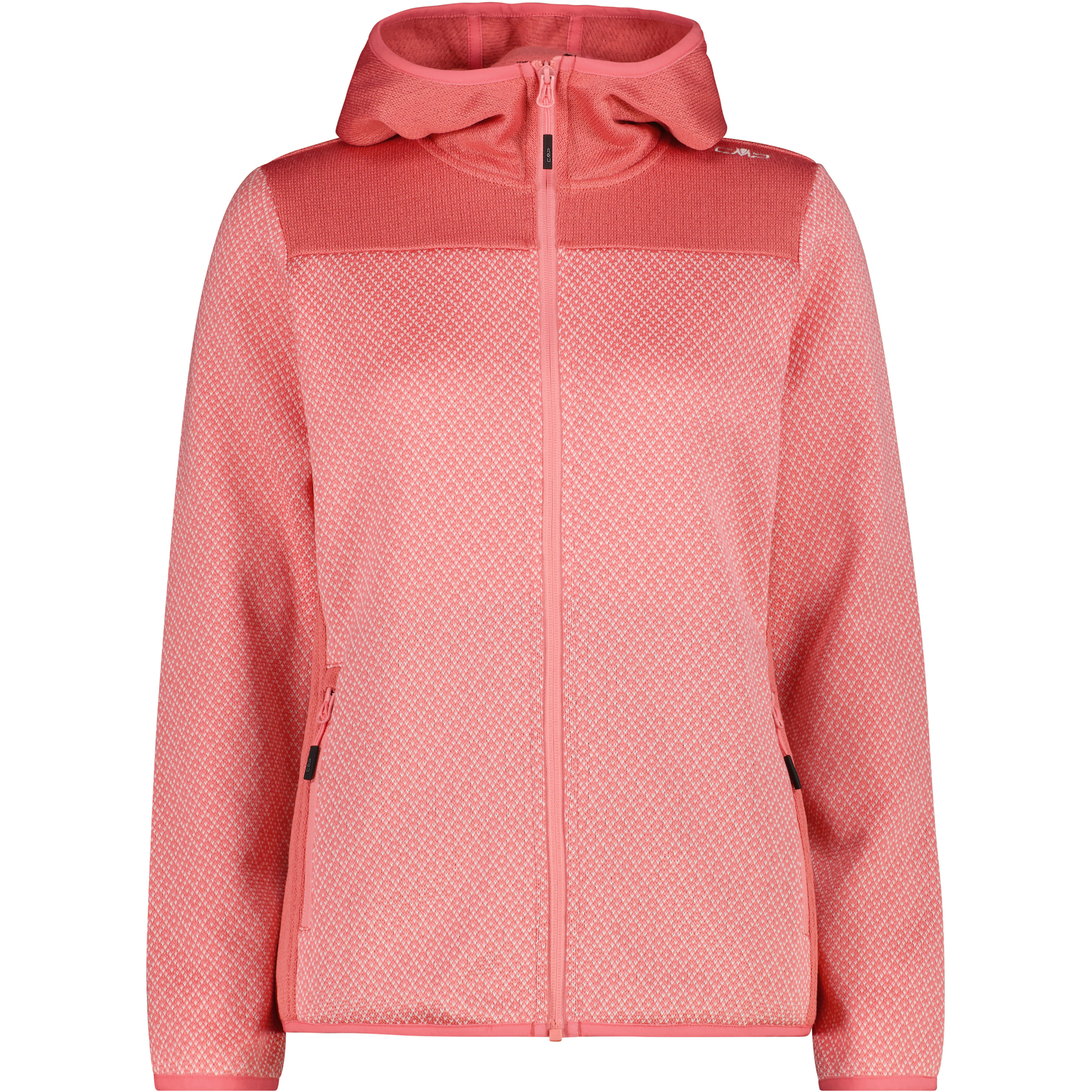 CMP Damen Fleecejacke rosa Größe XXL Trekking Schnell trocknend