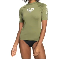 Roxy Whole Hearted SS Damen Funktionsshirt - grün