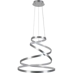 LED-Hängeleuchte Silvi Silberfarben max. 40 Watt
