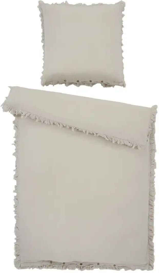 como Musselin Bettwäsche   ¦ beige ¦ Maße (cm): B: 200