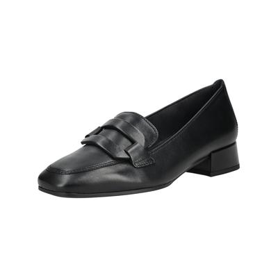 Slipper GABOR "Gabor Slipper Nappaleder", Damen, Gr. 38, schwarz, Nappaleder, Schuhe Slipper