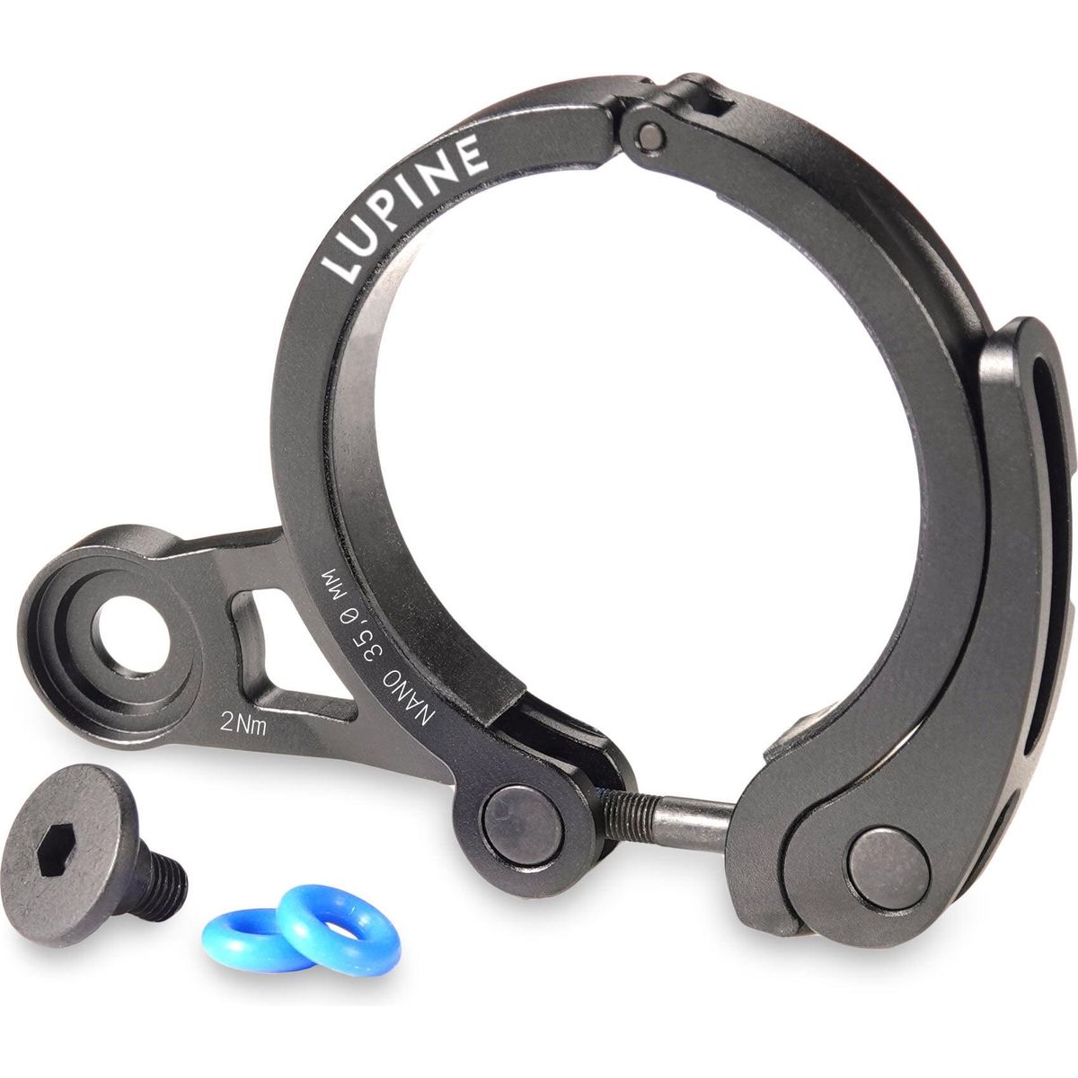 Lupine SL Nano Schnellspanner 35 mm neutral Onesize 7335X-Onesize