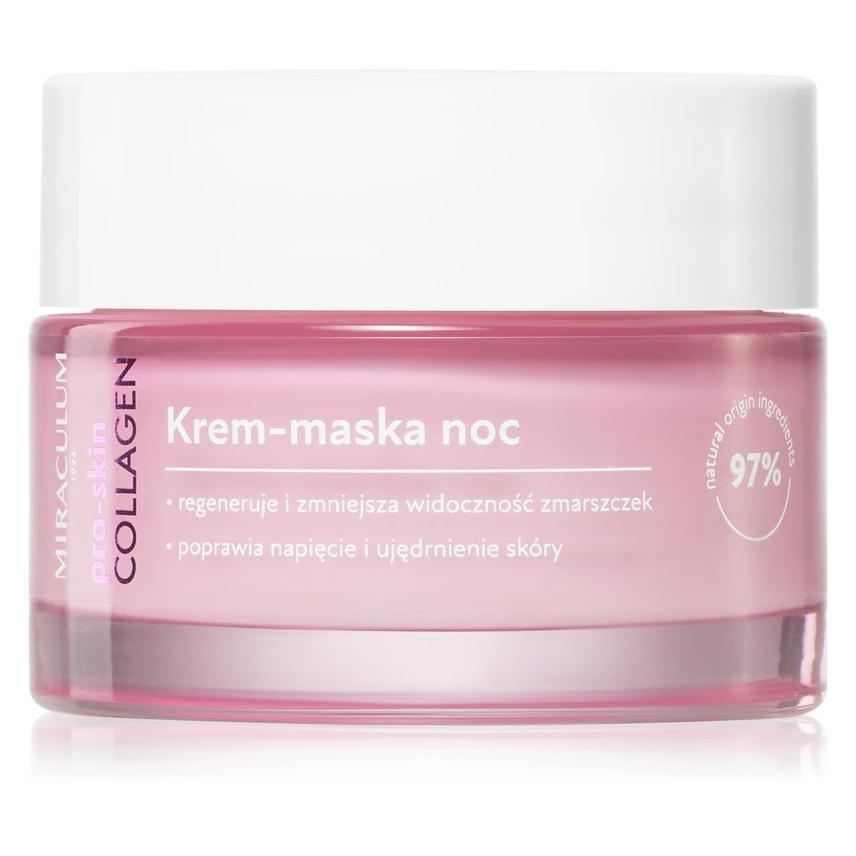 Miraculum Collagen Pro-Skin Cream Mask Night Cream Face Mask Anti-Wrinkle Day Care Increases Skin El (50 ml) (45091179)