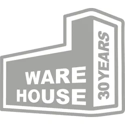 WH1 FACTORY 30 YEARS Die Cut Aufkleber ice grey - 6cm