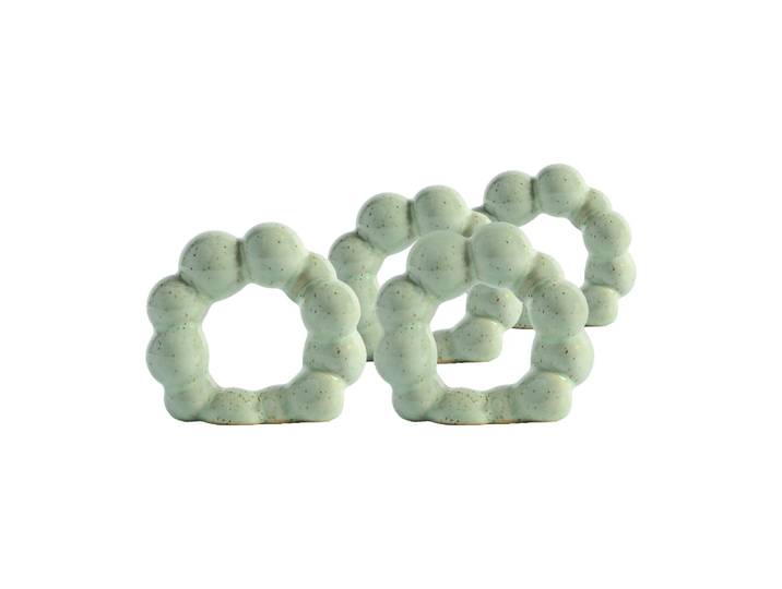 Byon Porto servetring 4-pack Mintgroen
