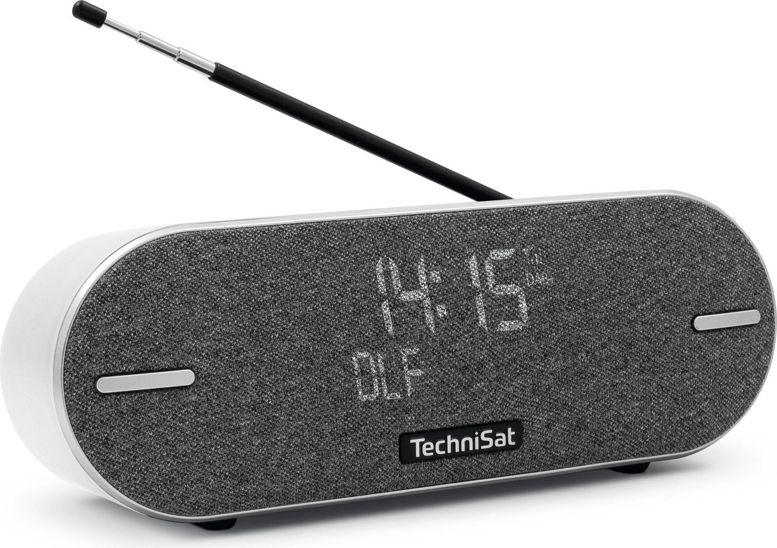 TechniSat DigitRadio BT 2 Digitale Radio met Bluetooth, lichtgrijs