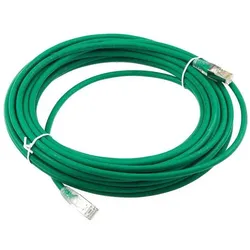 RS PRO Patchkabel Kat.6 FTP 10m grün (F/UTP, CAT6, 0.25 m), Netzwerkkabel