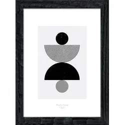 Bilderrahmen KYOTO (BH 17,20x23,20 cm) - schwarz - BH 17,20x23,20 cm