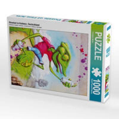 CALVENDO Puzzle Streetart in Koblenz, Deutschland | 1000 Teile Lege-Größe 64x48cm Foto-Puzzle für glückliche Stunden