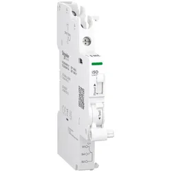 Schneider Electric A9A26916 Fernmeldeschalter, Acti9, iSD, 1 Wechsler, 2mA bis 100mA, 24VAC bis 250VAC, 24VDC bis 220VDC, Anschluss oben