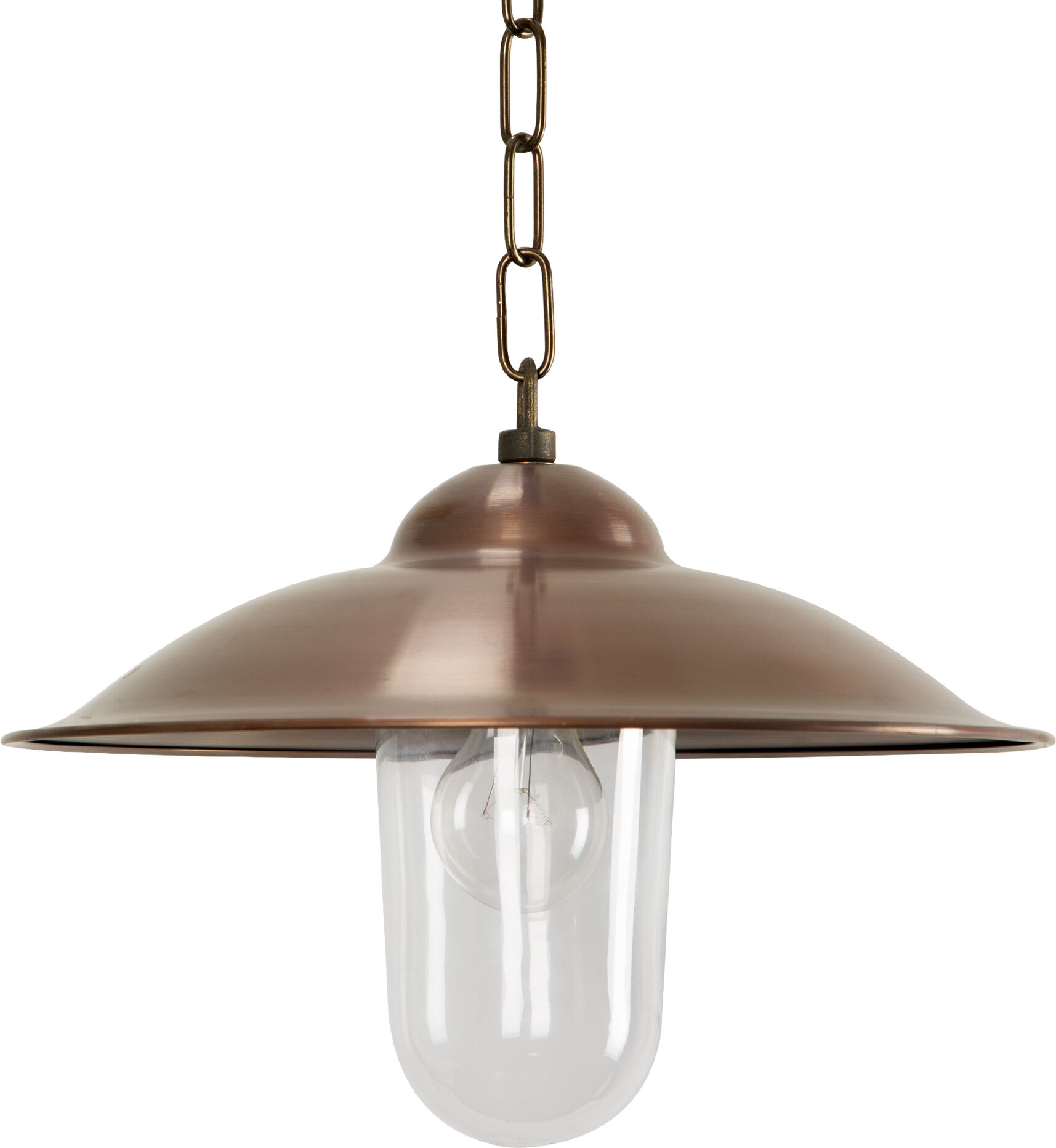 KS Verlichting Vienna Stallamp Brons Aan Ketting