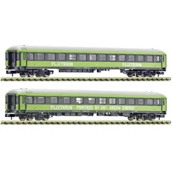 Fleischmann 6260085 N 2-tlg. Set 1: Reisezugwagen, FlixTrain (Spur N)