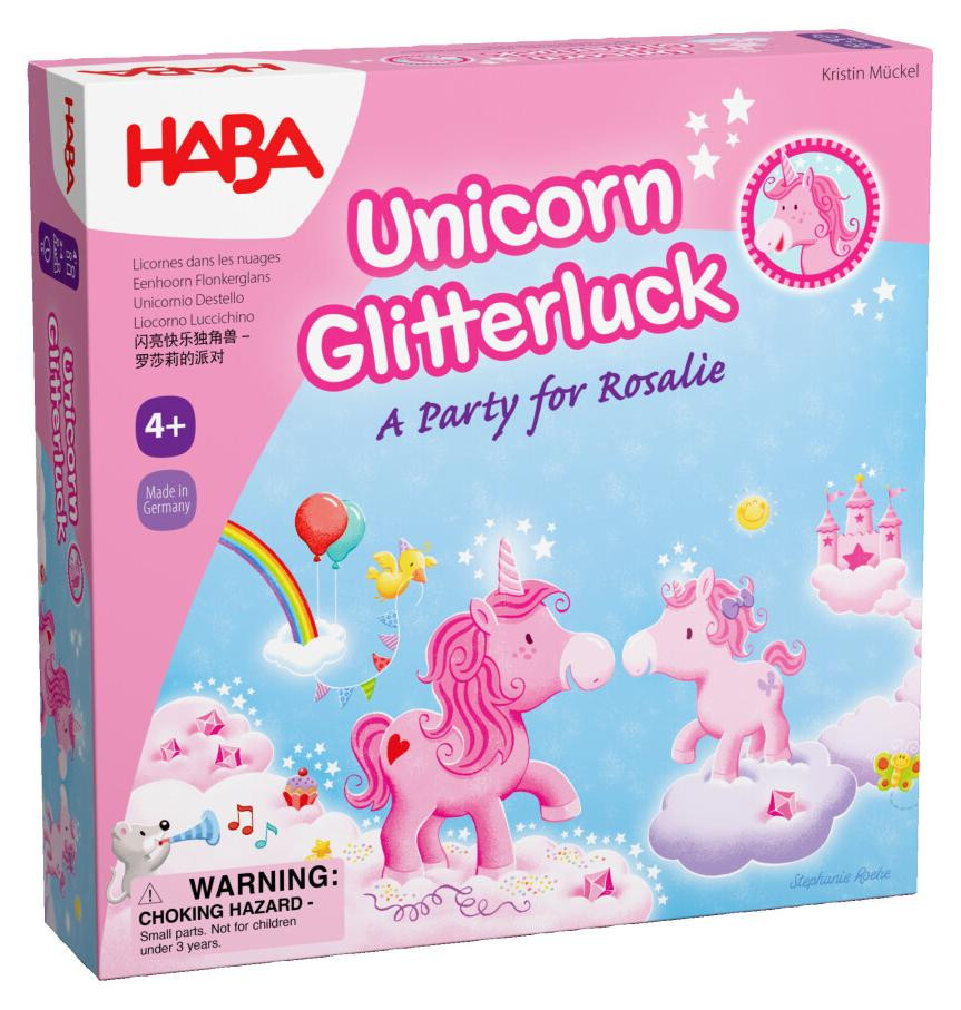 Haba Bordspel Eenhoorn Glittergeluk - Educatief spel voor kinderen