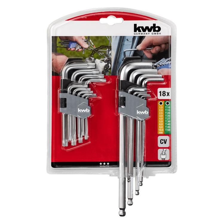 kwb Sechskantschlüssel-Set 8teilig (147790)