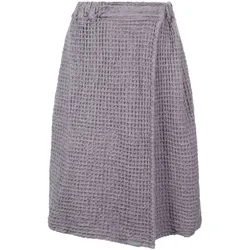 Luhta Home Pellava Wickelhandtuch mit Verschluss 75x150 cm | Grau