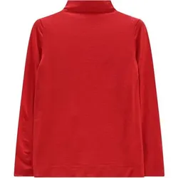 JEANNE BARET Damen Shirt NAVARINO TURTLENECK T-SHIRT, Größe 36 in Rot Rot