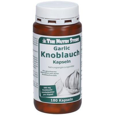 Knoblauch 500 mg geruchsarm Kapseln 180 St