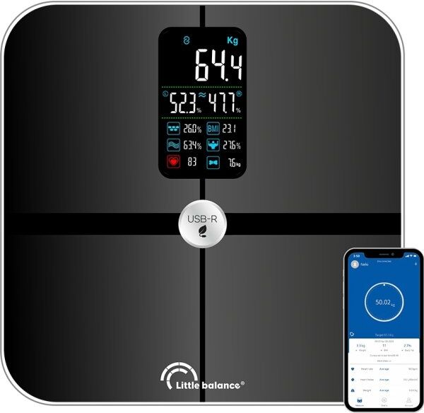 Albaline Little Balance Badevægt Med App Fitdays