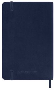 agenda 2027 diaria pocket tapa blanda azul zafiro moleskine