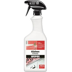 Wepos Fettlöser 2000102507, Küchen Entfetter, für alle Küchenoberflächen, Spray 750 ml