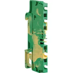 Hager KYA02E4 Schutzleiterklemme 2,5mm2, 4 Anschlüsse, Stecktechnik