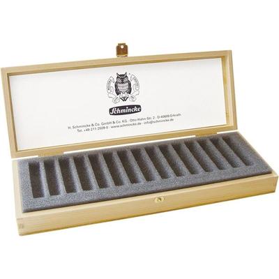 Schmincke Leerkasten für Pastell, Holz für 15 Stifte