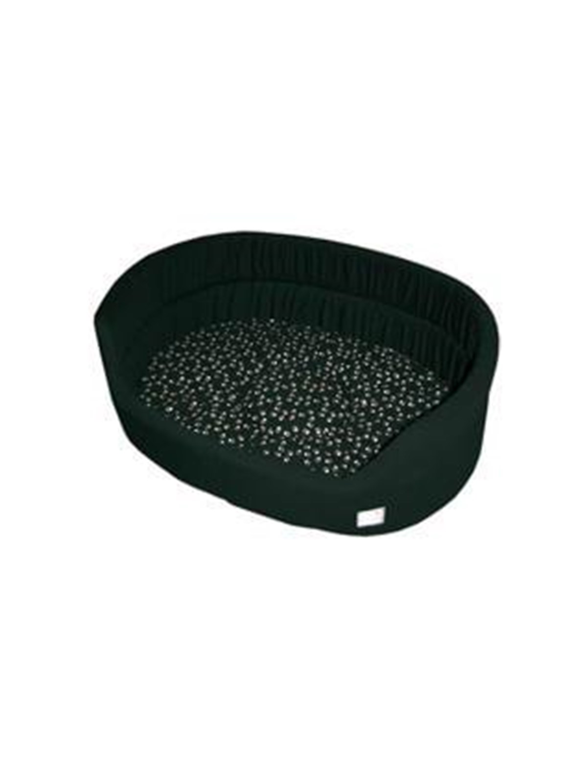 Danish Design Schwarz mit silbernen Pfoten Slumber Bed 87cm