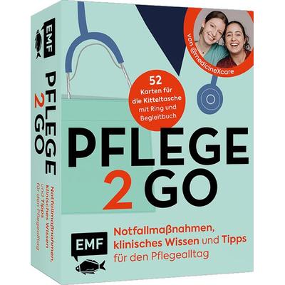 Kartenset: Pflege to go – Notfallmaßnahmen, klinisches Wissen und Tipps für den Pflegealltag | für Krankenpflege, Altenpflege, Pflege zu Hause | von &