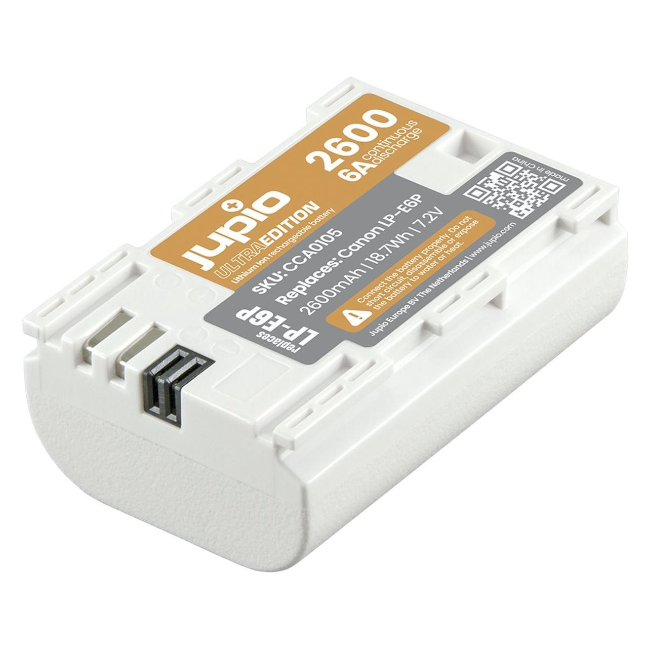 Jupio Batteria LP-E6P Ultra 2600mAh (Kamera Akku) (CCA0105)