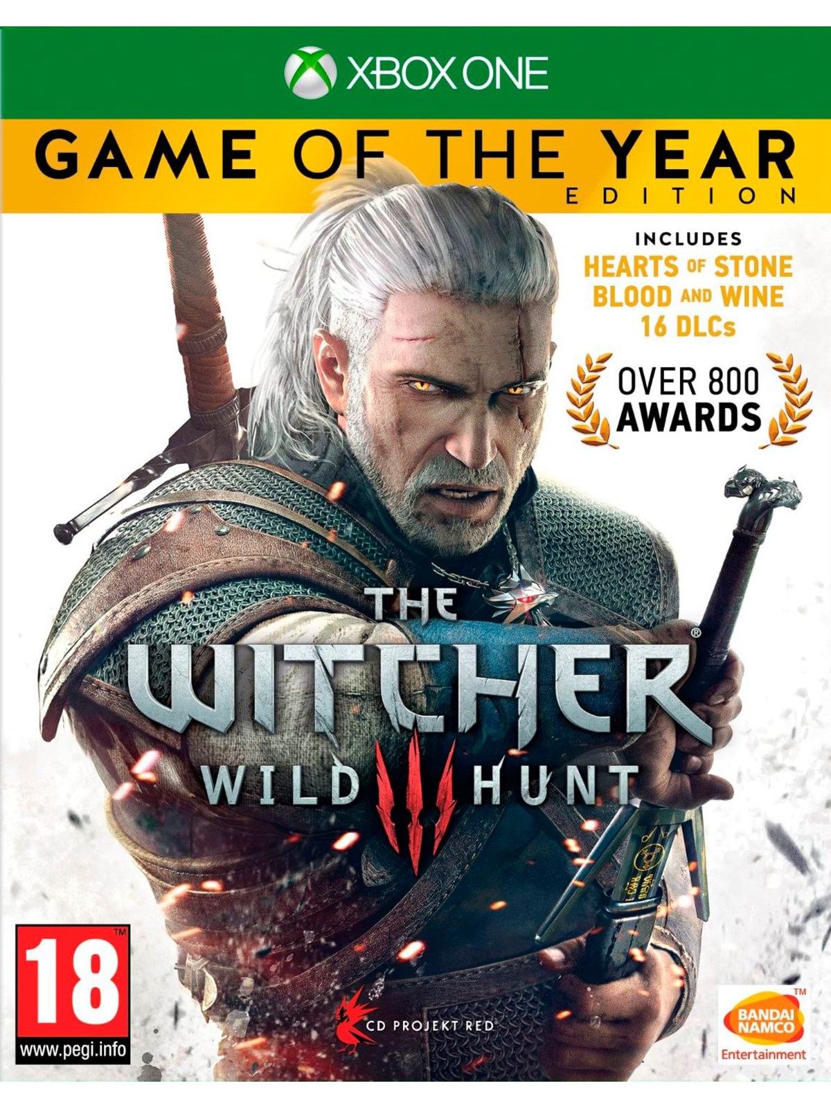 The Witcher III: Wild Hunt - Game of The Year Edition - Microsoft Xbox One - RPG - PEGI 18