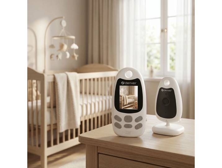 Video-Babyphone, 2-Zoll-TFT-Monitor, Nachtsicht