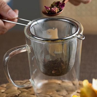 Discount Dollar Deals Tea Infuser With Handle Fine Mesh Strainer For Teapot, Reusable Coffee And Flour Filter Tea Infuser With Handle Fine Mesh Strainer For Teapot, Reusable Coffee And Flour Filter