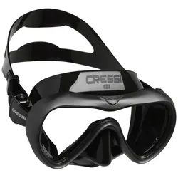 Cressi - A1 Tauchmaske - Anti-Fog - Farbe: Schwarz/Graphite
