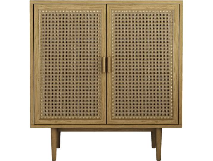 Sideboard OTTO HOME Lorelia , braun (natur), B:80cm H:85cm T:40cm, FSC-zertifiziertes Massivholz, Holzwerkstoff, Melamin, Sideboards, Sideboard