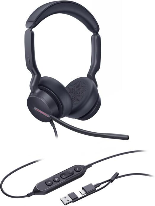 Yealink UH46 MS Duo USB-C/A Un son exceptionnel pour tous vos appels professionnels.