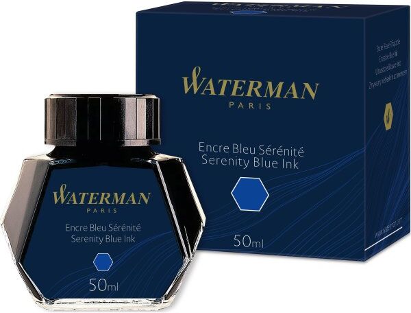 Waterman Blæk   Serenity Blue