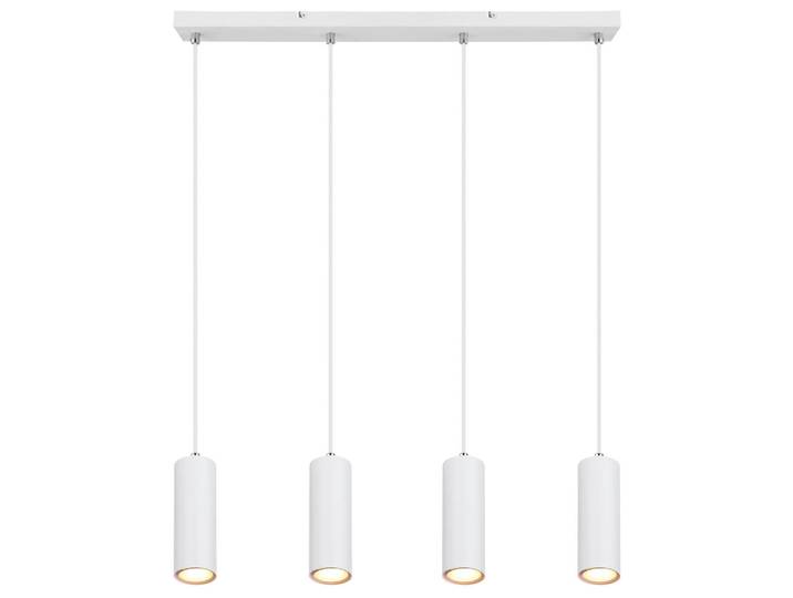 Globo Hängeleuchte, Weiss, Metall, 6x120x65 cm, CE, Lampen & Leuchten, Innenbeleuchtung, Hängelampen, Pendelleuchte