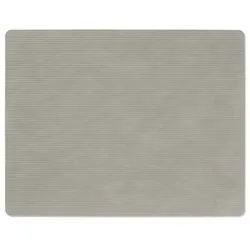 LINDDNA Tischset Curduroy L Square Leder Light Grey