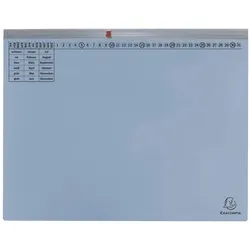 Exacompta 370106B 25x Exaflex Premium Hängehefter 1 Abheftv. Linksheftung - Hellblau