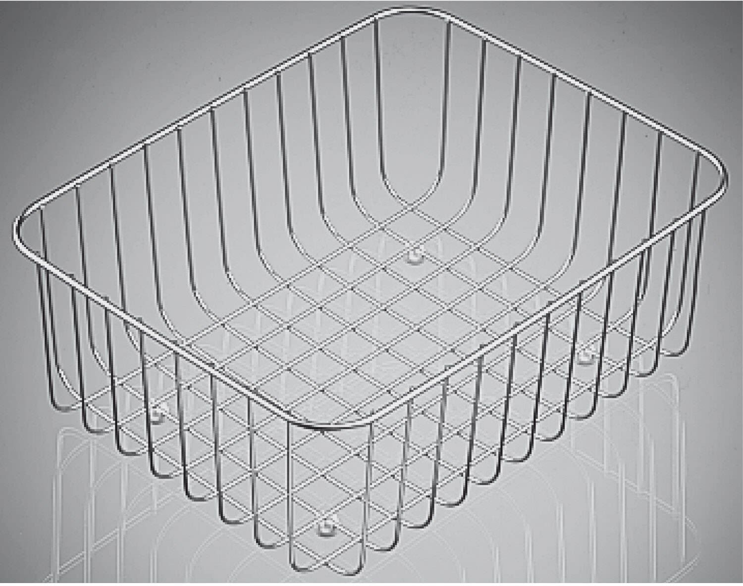 Systemceram Geschirrkorb 36,5 x 36,5 cm
