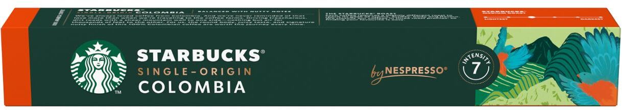 STARBUCKS Kaffekapslar Colombia 10/fp