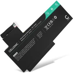 Cellonic Akku für MSI MS-GS70, GS70 2PC, GS72 Stealth, MS-1771, 2QE, 2PE, MS-1774 (5300 mAh), Notebook Akku, Schwarz