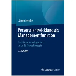 Personalentwicklung als Managementfunktion, Fachbücher von Jürgen Peterke