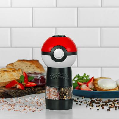 Pokémon Poké Ball Salt and Pepper Grinder by UNCANNY BRANDS in Multicolor (Size ONE SIZE)