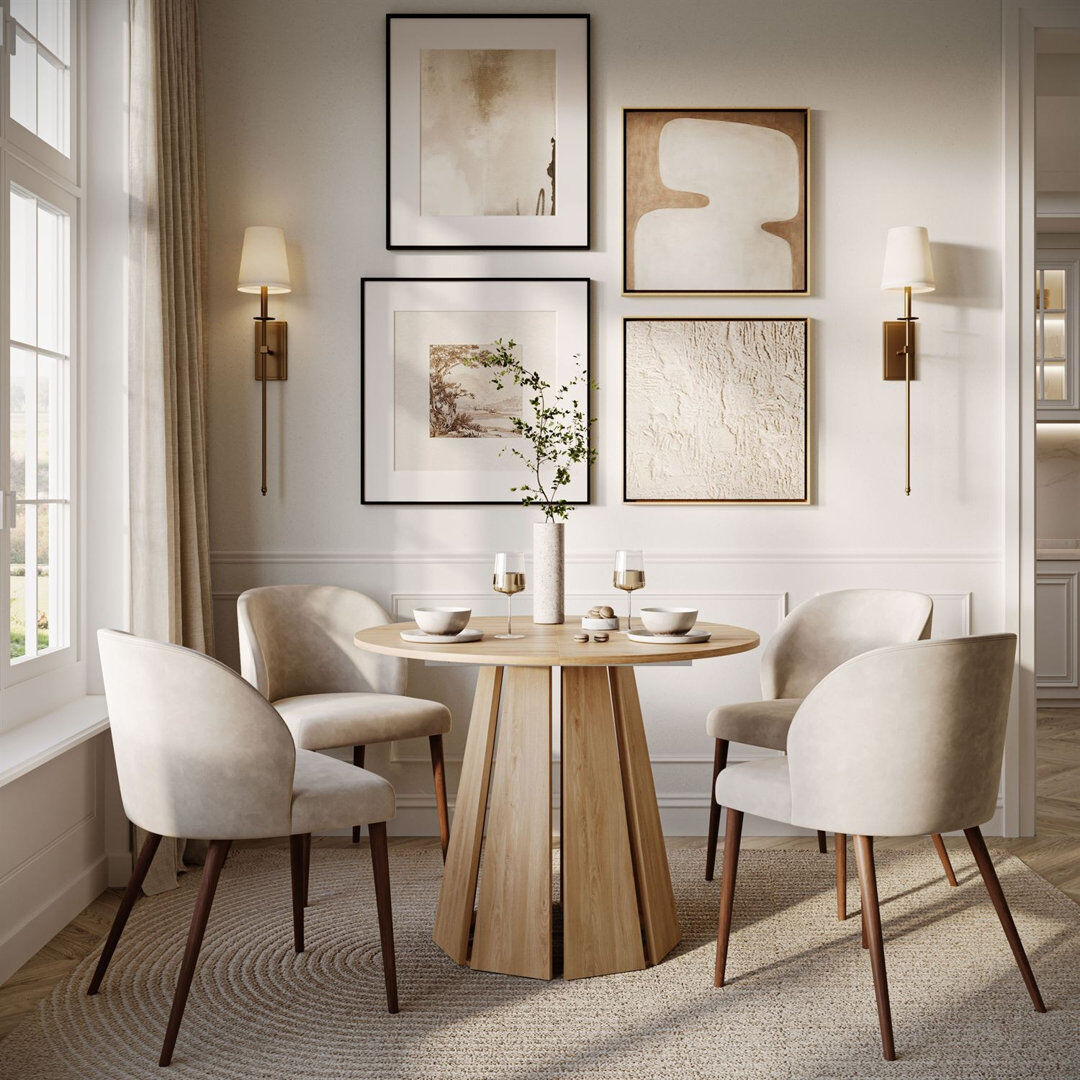 Metro 140 cm Extendable Dining Table Beech