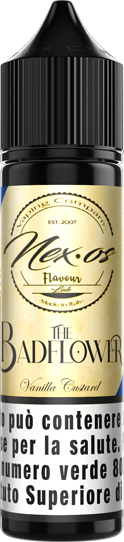 ToB The Badflower Nex-Os Liquido Shot 10ml Crema Vaniglia Custard