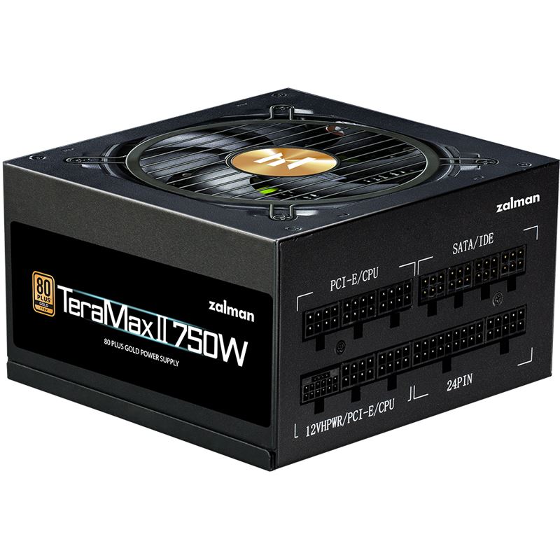 750 Watt Zalman TeraMax II ZM750-TMX2 Modular 80+ Gold